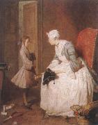 Jean Baptiste Simeon Chardin The Govemess Sweden oil painting artist